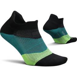 Feetures Elite Ultra Light No Show Tab Socks - Bust Out Black