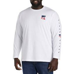 Nautica mens big & tall sustainably crafted long-sleeve graphic t-shirt