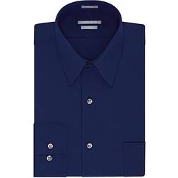 Van Heusen Men's Athletic Fit Poplin Dress Shirt - Persian Blue