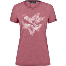 Salewa Pure Dry Short Sleeve T-shirt - Pink Mauvemood Melange