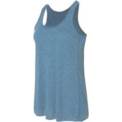 Bella+Canvas Women's 8800 Flowy Racerback Tank - Heather Deep Teal