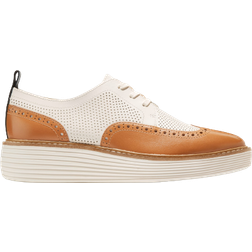 Cole Haan ØriginalGrand Platform Wingtip W - Pecan/Ivory