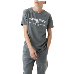 Björn Borg Kid's Sthlm T-shirt - Sedona Sage (10001579-GY018)