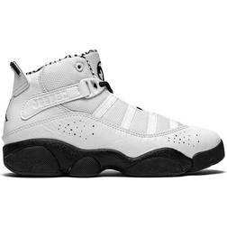 Nike Air Jordan 6 Rings PS - White/Black/Metallic Gold