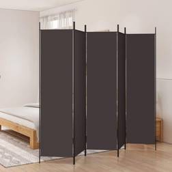 vidaXL Brown, Screen Room Divider