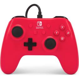 PowerA Wired Controller Raspberry Red Nintendo Switch NSGP0142-01