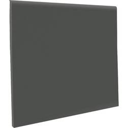 ROPPE 700 Series No Toe Black Brown 4 1/8 in. Thermoplastic Rubber Wall Cove Base 30-pieces, Dark