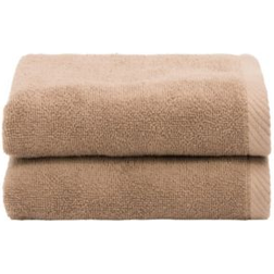 Authentic Hotel and Spa Textiles Ediree 2 Set Guest Towel Brown (76.2x40.64)