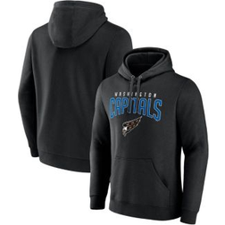 Fanatics Men's Branded Black Washington Capitals Special Edition 2.0 Big & Tall Wordmark Pullover Hoodie