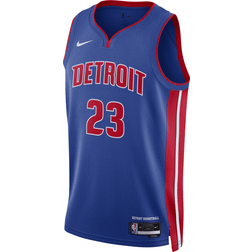 Nike Detroit Pistons Icon Edition 2022/23 Men's Dri-FIT NBA Swingman Jersey in Blue, DN2004-402 Blue