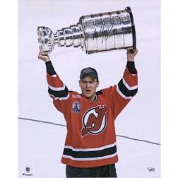 Bobby Holik New Jersey Devils Autographed x Raising Cup Photograph