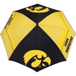Team Effort "Iowa Hawkeyes 62" WindSheer Lite Golf Umbrella"