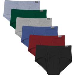 Hanes New-6 pair tagless briefs underwear comfort soft waistband wickg