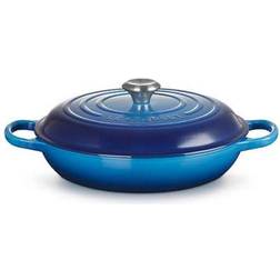 Le Creuset Azure Blue Signature Cast Iron med lock 3.31 L 30 cm