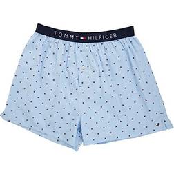 Tommy Hilfiger Men's Underwear Woven Boxers, Ice