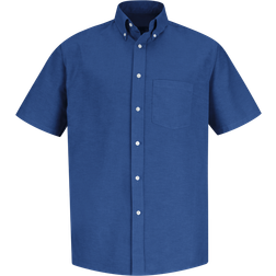 Red Kap Men's Short Sleeve Executive Oxford Dress Shirt - French Blue