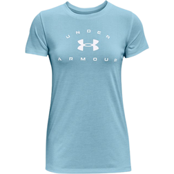 Under Armour Women's Tech Twist Arch Short Sleeve T-shirt - Opal Blue/White