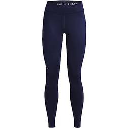 Under Armour Women's ColdGear Authentics Leggings - Midnight Navy/White