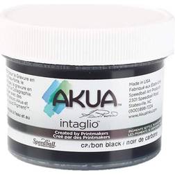 Akua Intaglio Water-Based Ink, 2-Ounce Jar, Carbon Black