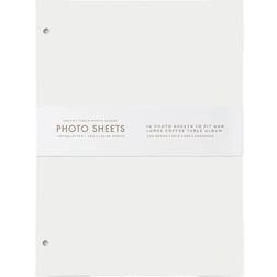 Printworks White Photo Album Refill Paper Pack of 10 L