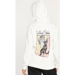 Volcom Sweatshirt Truly Deal B4112307 Weiß Regular Fit