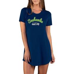 Concepts Sport Women's Seattle Seahawks Marathon Nightshirt Navy