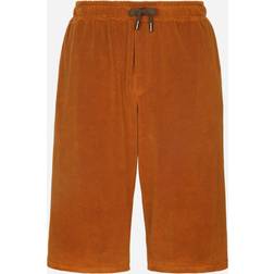 Dolce & Gabbana Cotton terry shorts brown