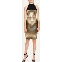 Balmain Golden Stripe Skirt