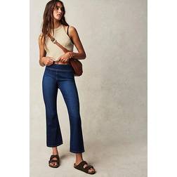 Free People In My Feelings Crop Flare Jeans