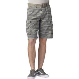 Lee Men's Dungarees New Belted Wyoming Cargo Short - Fatigue Camo