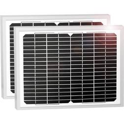 Topens tsq20w solar panel 20-watt 24v monocrystalline solar panel kit, for ga
