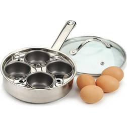 RSVP Endurance 4 Egg Poacher Set with lid