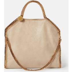 Stella McCartney Falabella Fold-Over Tote Bag, Woman, Clotted Cream