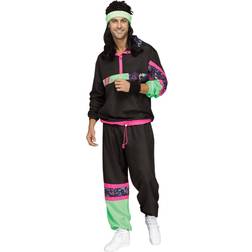 Fun World 80s Male Track Suit Adult Costume