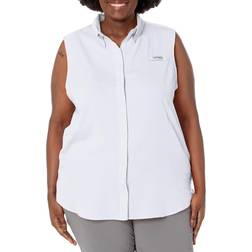 Columbia Women's Tamiami Sleeveless Shirt, White