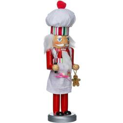 Kurt Adler Rosy Red Baking Chef 10 Figurine Nutcracker