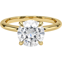 Brilliant Earth Elodie Solitaire Ring - Gold/Transparent