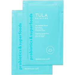 Tula Skin Care Instant Facial Dual-Phase Skin Reviving Treatment Pads
