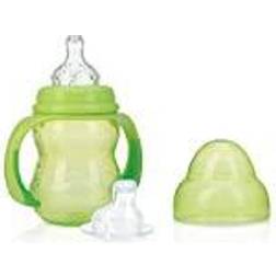 Nuby Nappflaska 240 ml 0 m, Grön