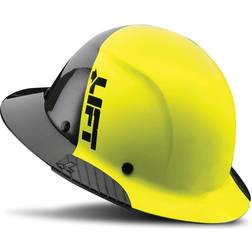 LIFT Safety DAX Carbon Fiber Full Brim 50-50 Yellow/Black