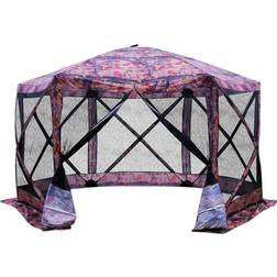 OutSunny Hexagon Screen House Pop Up Tent Gazebo