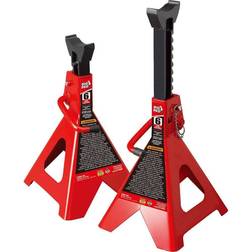 Big Red 6 Ton Double Locking Jack Stands, 2-Pack