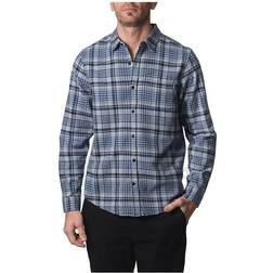 Hurley Men's Portland Flannel Shirt - Obsidian Mist