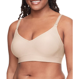 Warner's Easy Does It Wireless Lift Convertible Comfort Bra - Butterscotch