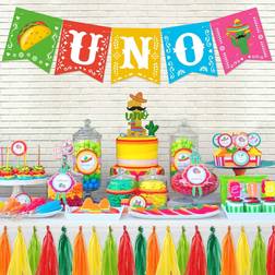 Kitticcino Mexican Fiesta 1st Birthday Cake Decoration