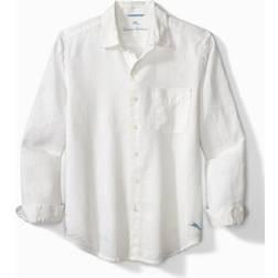 Tommy Bahama Sea Glass Breezer Linen Shirt - White