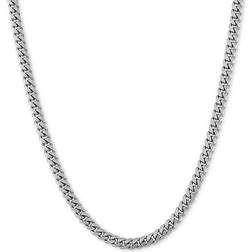 Giani Bernini Curb Link Chain Necklace - Silver