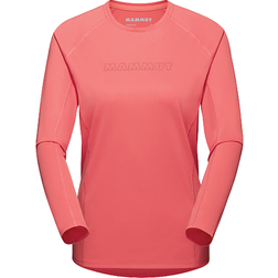 Mammut Women's Selun FL Logo Long Sleeve T-shirt - Salmon
