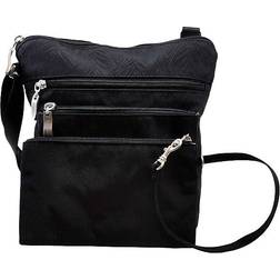 Baggallini Pocket Crossbody with RFID - Black Zebra