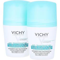 Vichy 48HR No Marks Deo Roll-on 50ml 2-pack